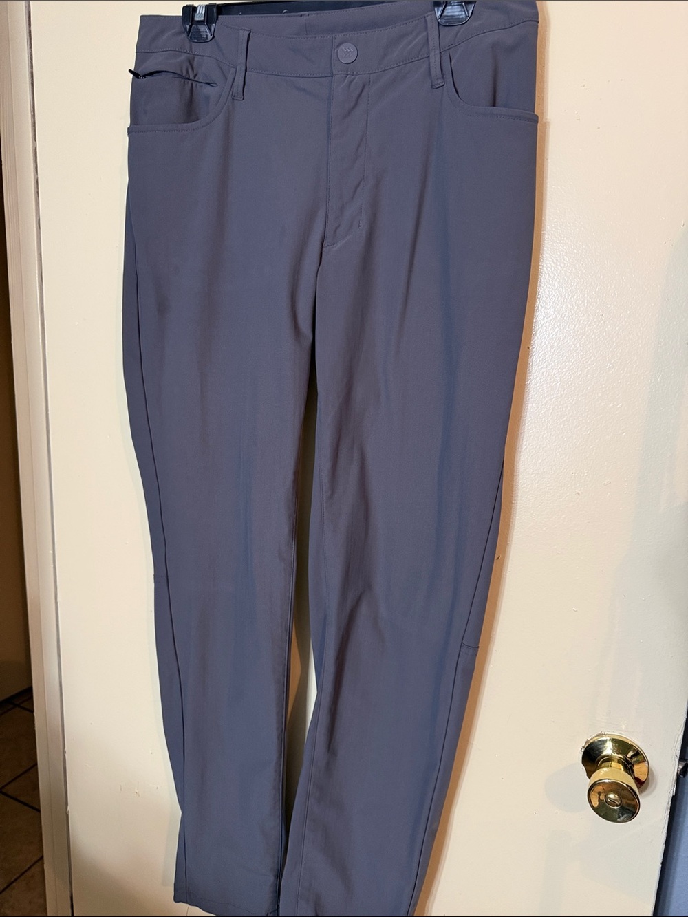 all in motion Men's Stretch Chinos - Slate Gray